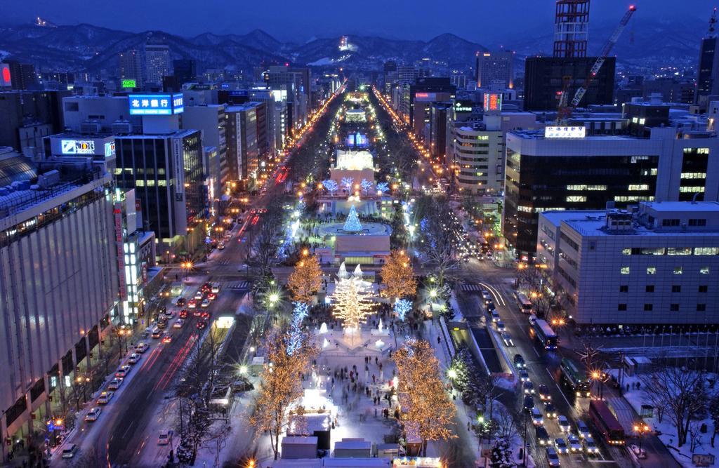 Nest Hotel Sapporo Odori Buitenkant foto